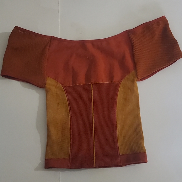 New free people point break colorblock movement crop top size xs/s - Picture 6 of 8